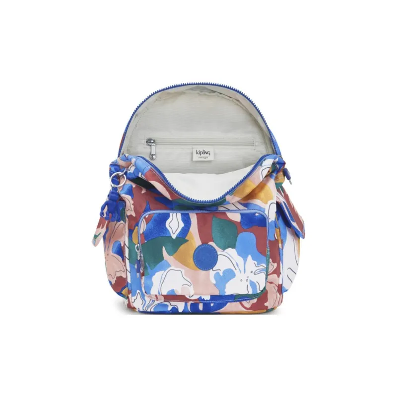 Kipling Polyester Backpack Small Size Unisex Multicolor-3
