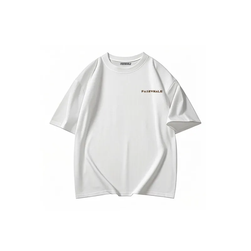 FAIRWHALE Drop Shoulder Sleeve T Shirt Unisex-5