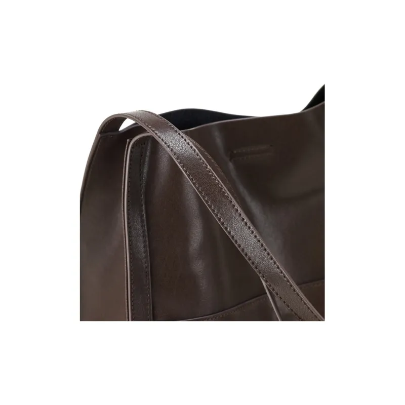 BOSTANTEN Cow Leather Tote Bag, Shopping Bag, Shoulder Bag Women's Multicolor-2