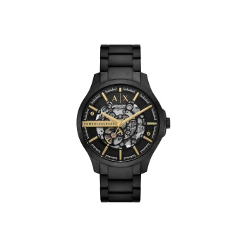 ARMANI EXCHANGEAE Darth Vader Wrist Watch Mechanical Movement Stainless Steel Strap Black Dial Men's Watches
