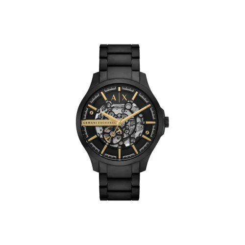 ARMANI EXCHANGEAE Darth Vader Wrist Watch Mechanical Movement Stainless Steel Strap Black Dial Men's Watches
