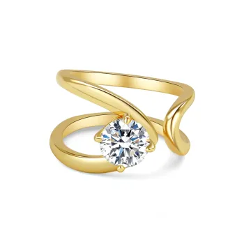 XINGLU 925 Sterling Silver Moissanite Rings Women's