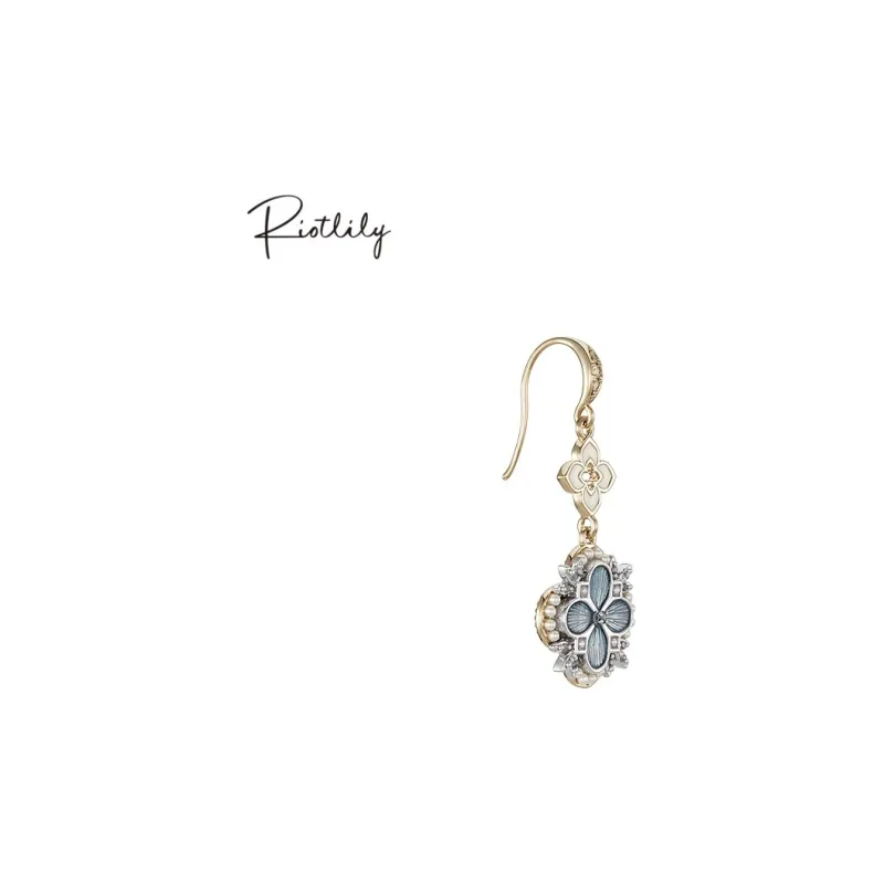 RiotLILY Faux Pearl Earrings Unisex-2