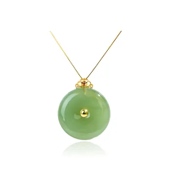 CUIYOUSHIJIA Hetian Jade Russian Leather Jasper Women's