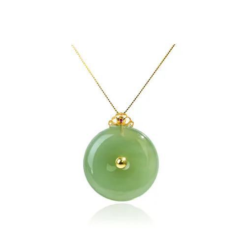 CUIYOUSHIJIA Hetian Jade Russian Leather Jasper Women's