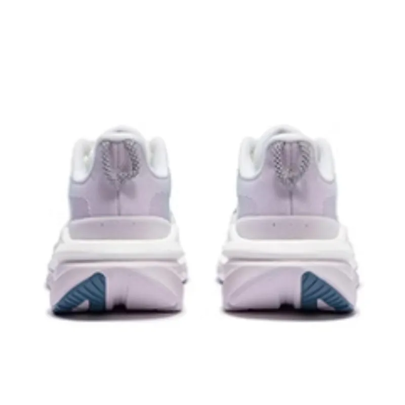361° Red Flame 3 Cushioning, Wear Resistant Low Top Running Shoes Women's White Purple-2