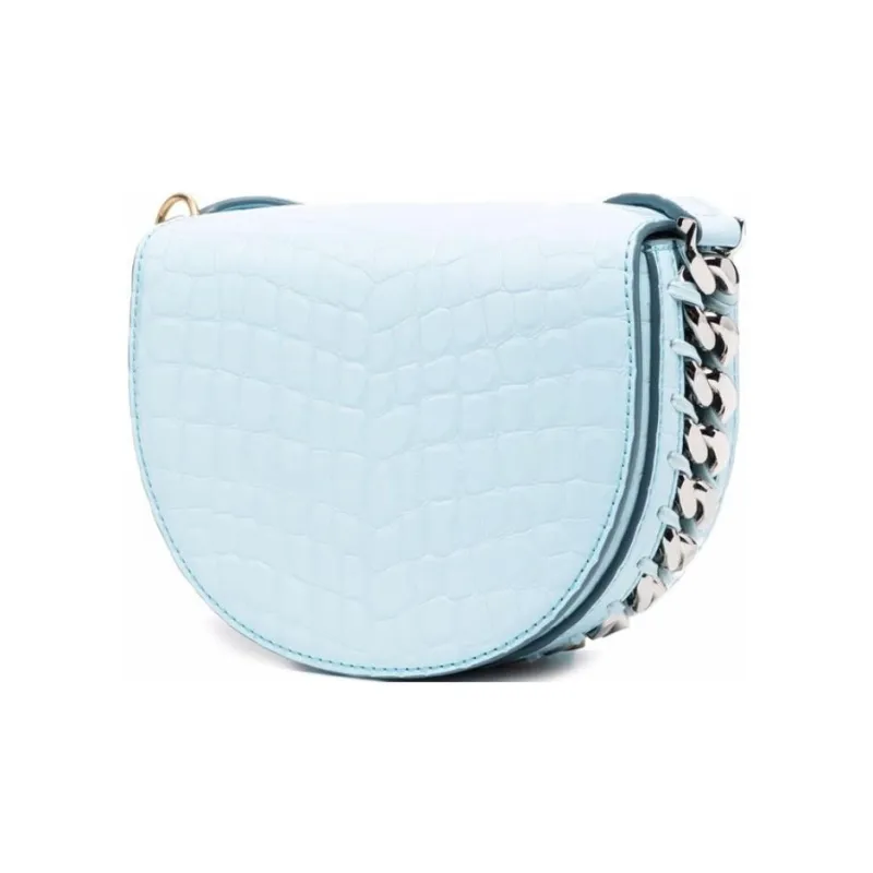 Stella McCartney Small Frayme Flap Chain Linked Shoulder Bag-1
