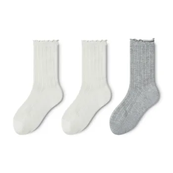 Moremoli Mid Calf Socks Women's 3 Pack