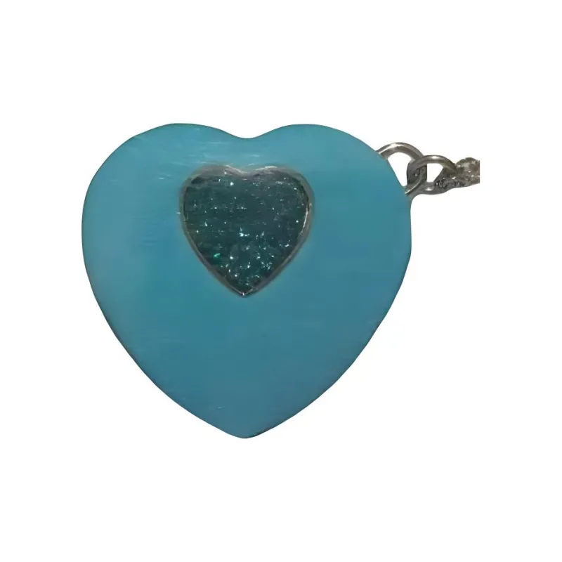 Swarovski Zircon Necklaces Women's Blue-1