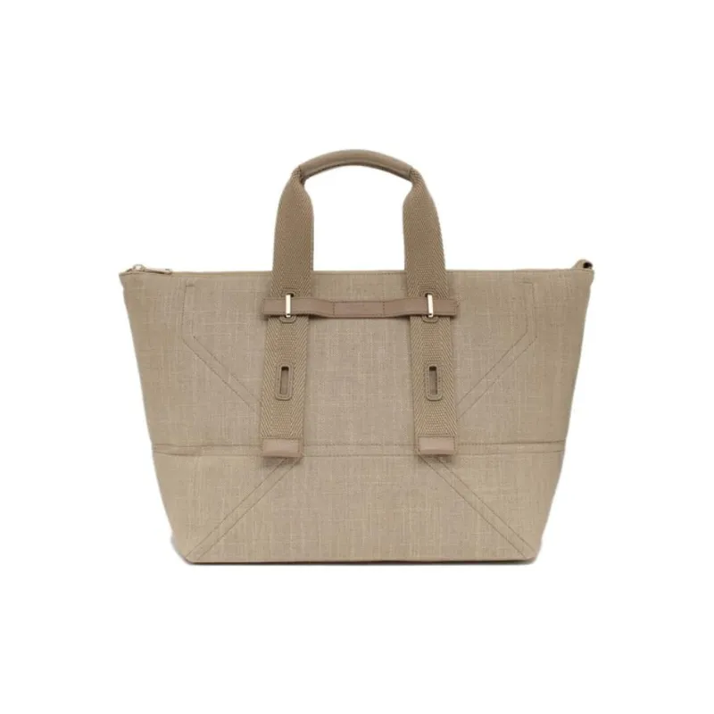 Furla Leather Tote Bag, Shopping Bag, Handbag Tubas Women's Beige-0