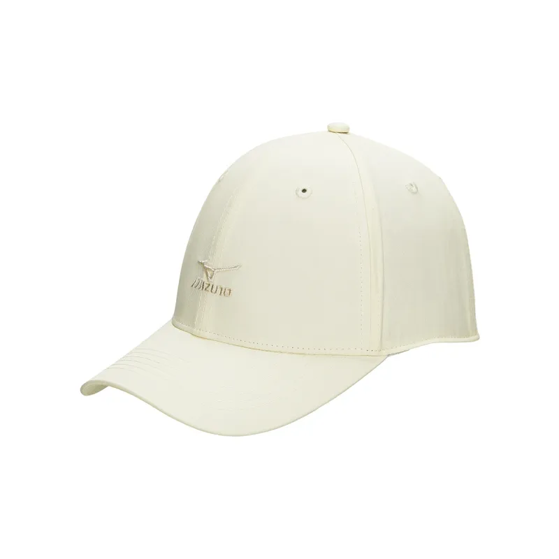 Mizuno ESSENTIAL Series Cotton Baseball Caps Unisex Glacier Yellow-1