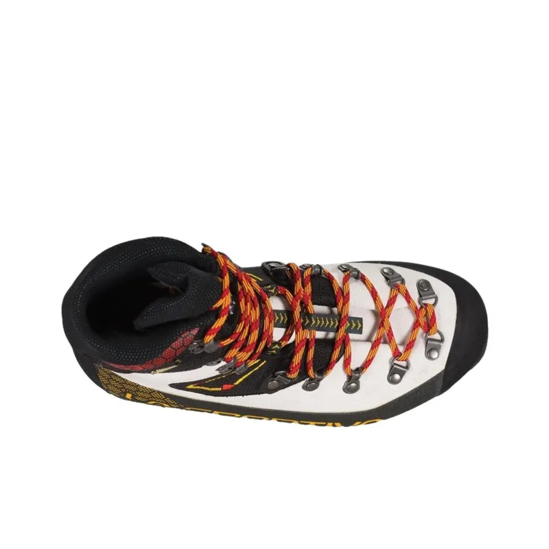 LA SPORTIVA Slip Resistant, Abrasion Resistant, Lightweight, Thermal High Top Hiking Shoes Women's Black White Yellow-2