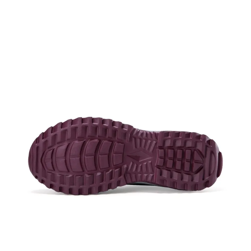Binary Cushioning, Lightweight, Breathable, Slip Resistant Low Top Casual Shoes Women's Maroon-3
