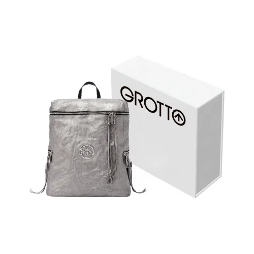 GROTTO 백팩 그레이 스톤 컬러 남녀공용
