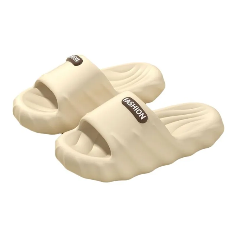 ECAC EVA Slippers Home Slip Resistant Couple Platform Squashy And Bouncy Feeling Bathroom Bathing Slippers-4