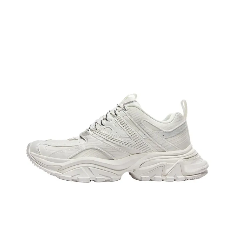 Vetements V2000 Low-Top Chunky Sneakers Unisex Cloud Frost White-0
