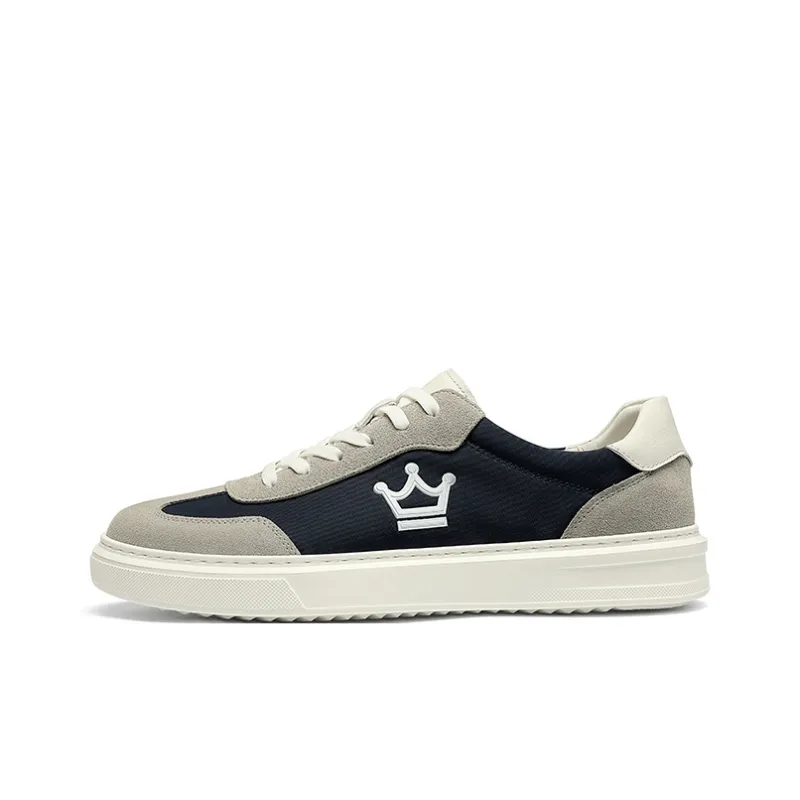 CROWN Slip-Resistant Low-Top Skateboard Shoes Men's-10