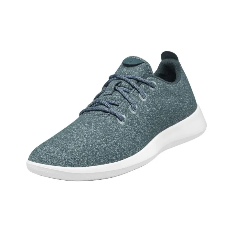Allbirds Wool Runner Abrasion Resistant Low Top Running Shoes Women's Ironhide Wood Gray-1