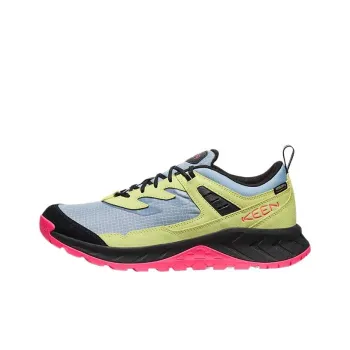KEEN Shock Absorbers Low Top Hiking Shoes Men's Denim Blue