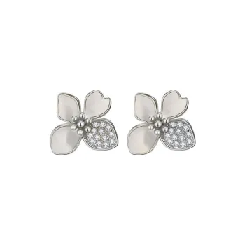 Good Quality S925 Silver Stud Earrings Women's