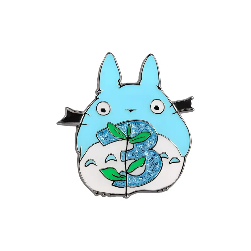 XIANGZIGONGHEGUO Dragon Cat, Ghibli Anime Merchandise, Studio Ghibli Badges-4