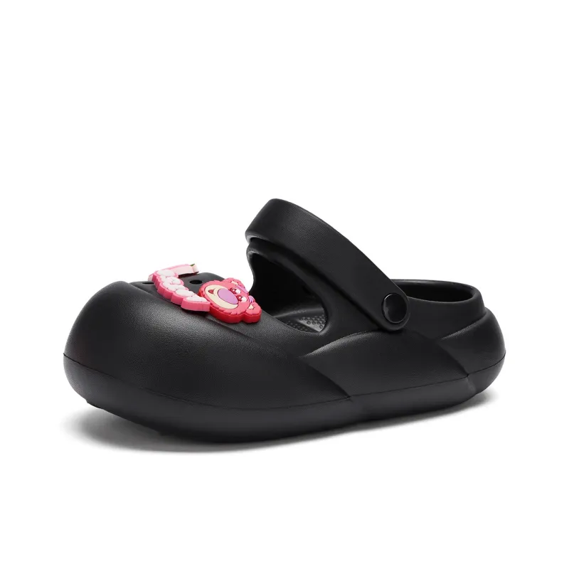 Hotwind Rubber Sole Odor Resistant Closed Toe Slippers Women's-1
