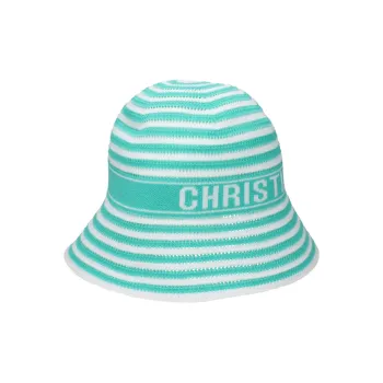 DIOR DIORiviera D Tulipe Narrow Brim Bell Hat