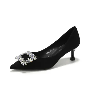 QITUMAUL Slim Heel High Heels Women's