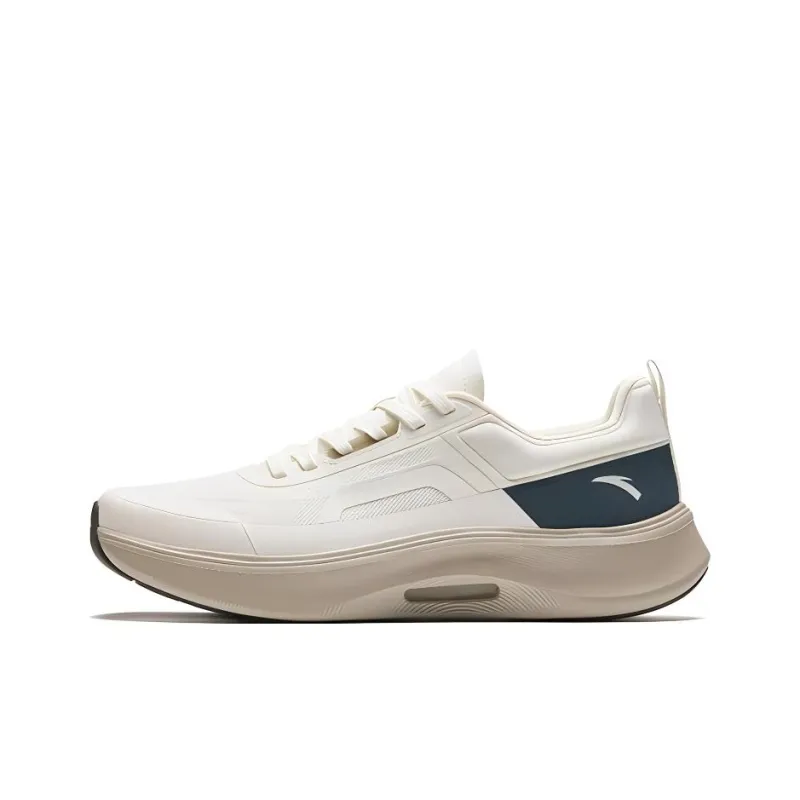 Anta Divine Pro Slip Resistant Low Top Running Shoes Men's Ecru-0