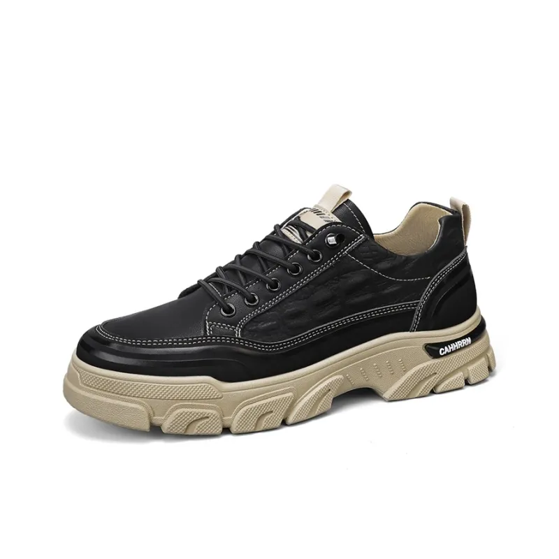 Bull Charm Abrasion-Resistant Low-Top Chunky Sneakers Men's-13