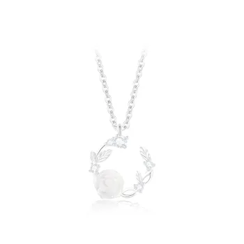 PRETTY DIARY S925 Silver Necklaces Women's