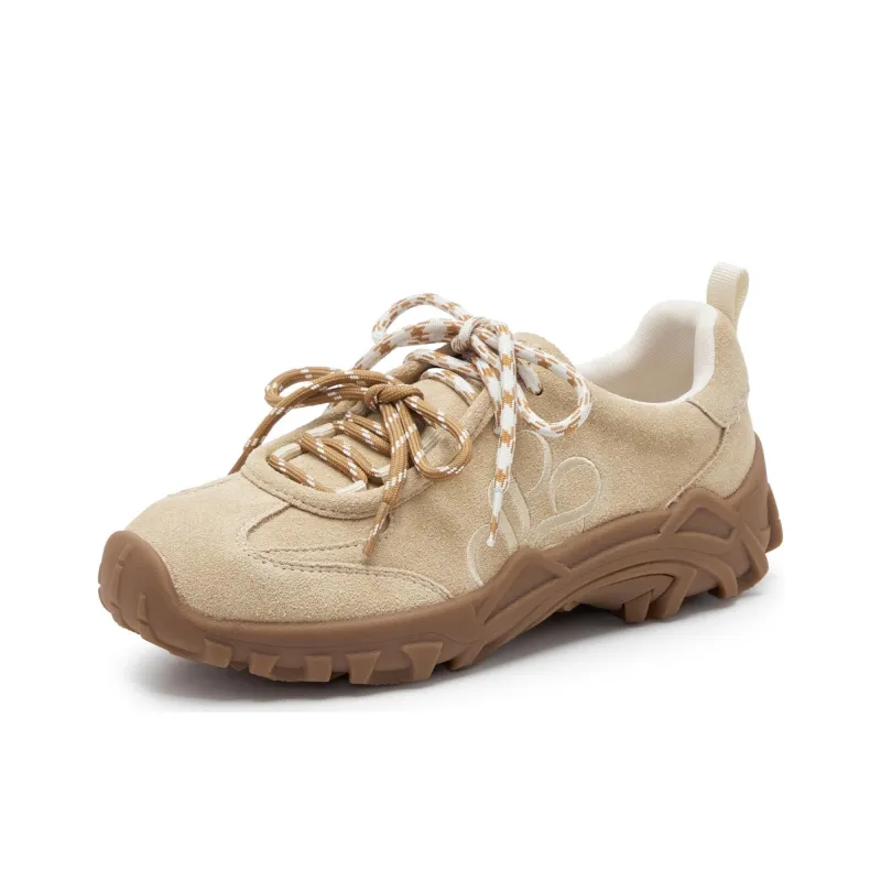 Joypeace Kangaroo Bouncing Low-Top Chunky Sneakers Women's-1
