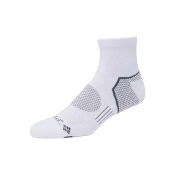 Columbia Balance Point Walk Mid-Calf Socks Men's 1 Pack White
