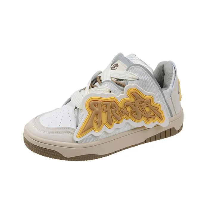 PLAY COBBLER Coverage Anti-Slip And Wear-Resistant Low-Top Skateboard Shoes Unisex-1