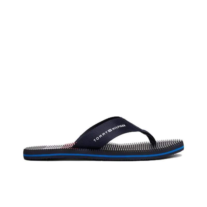 Tommy Hilfiger EVA Slip Resistant Flip Flops Men's Dark Blue-1