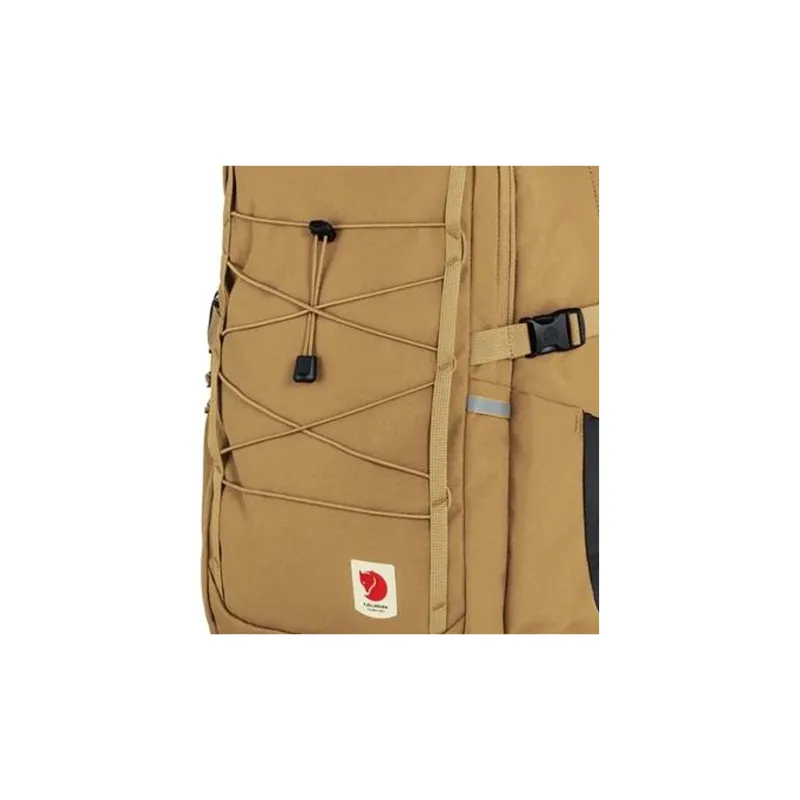 Fjallraven Recycled Polyester Backpack Unisex Spelt Brown-4