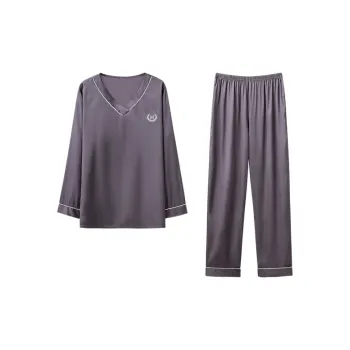 Huggy Kissy Pajama Set Men's Pencil Gray