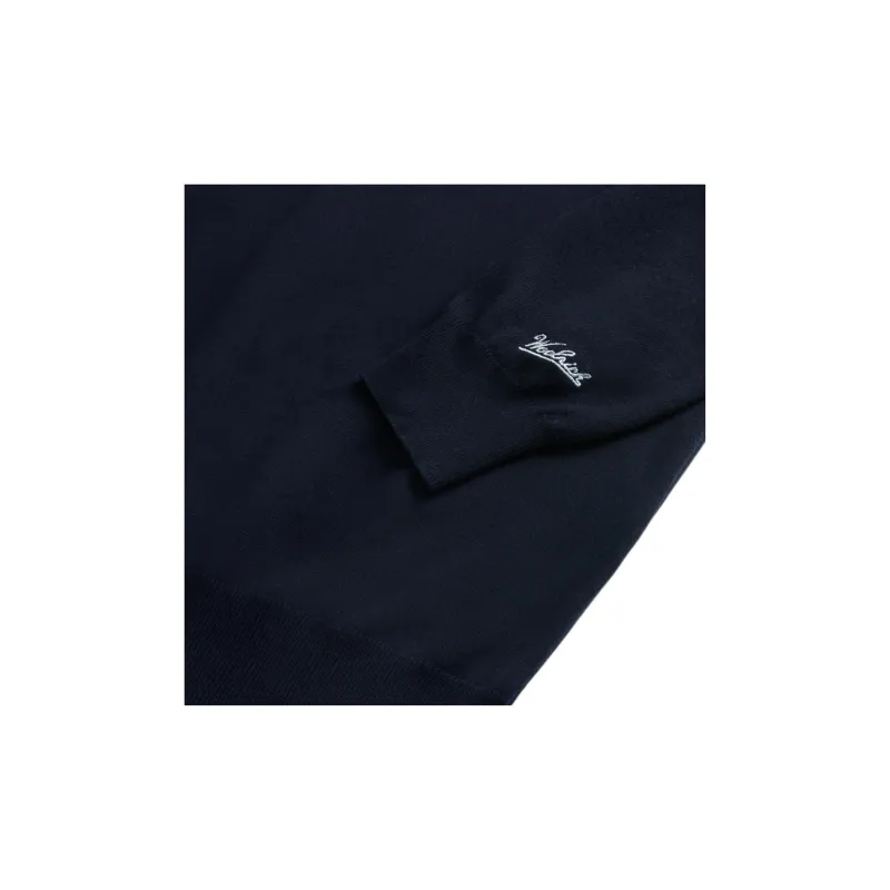 WOOLRICH Logo Embroidered Crewneck Jumper-6