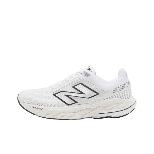 New Balance US M 9.5 Magnet Ginger Lemon Jade X 860v14 Cushioning Low Top Running Shoes Men's White
