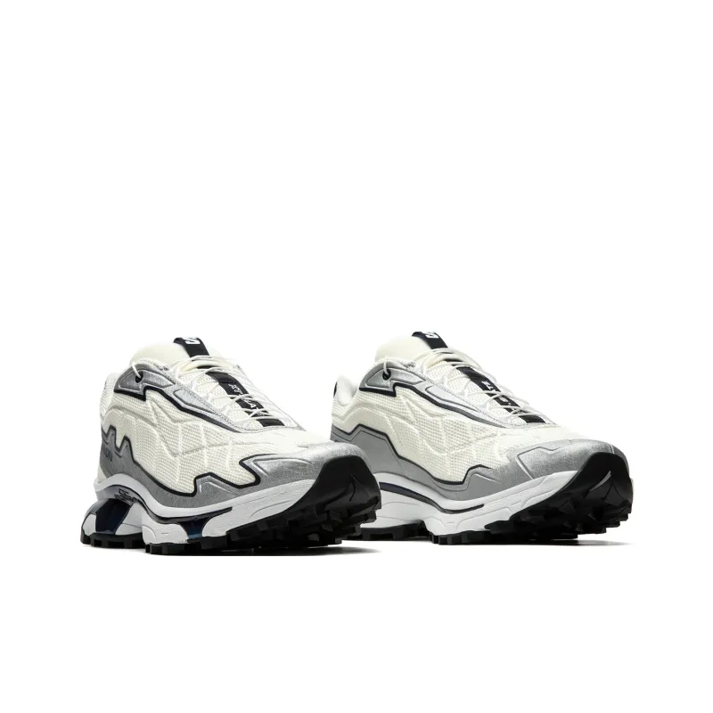 SALOMON XT-SLATE Cushioned Slip-Resistant Abrasion-Resistant Low-Top Running Shoes Unisex White-1