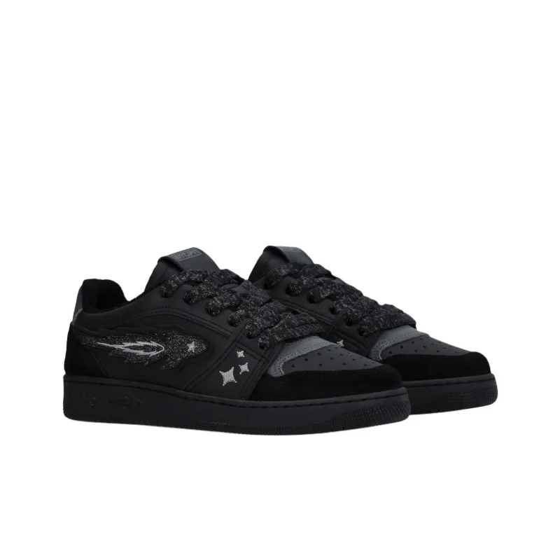 ENTERPRISE JAPAN Rocket Egg Low Top Skateboard Shoes Unisex Black-2