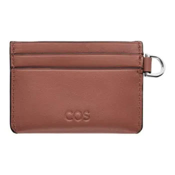 COS Leather Card Holder Men's Tan