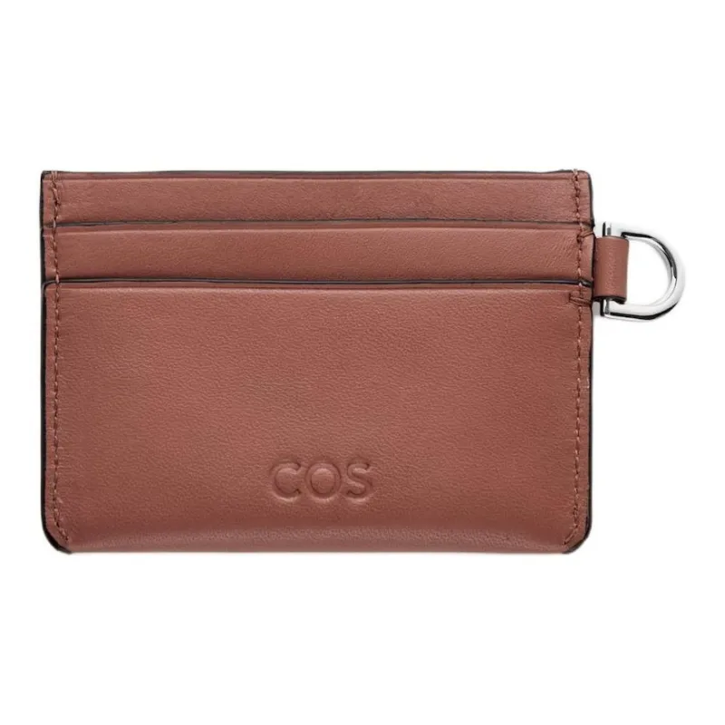 COS Leather Card Holder Men's Tan-0