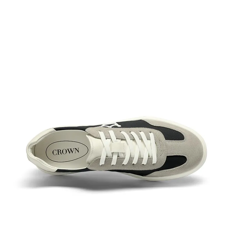 CROWN Slip-Resistant Low-Top Skateboard Shoes Men's-12
