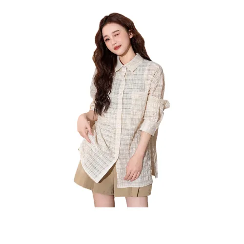 Tonlion Shirt Women's Light Yellow
