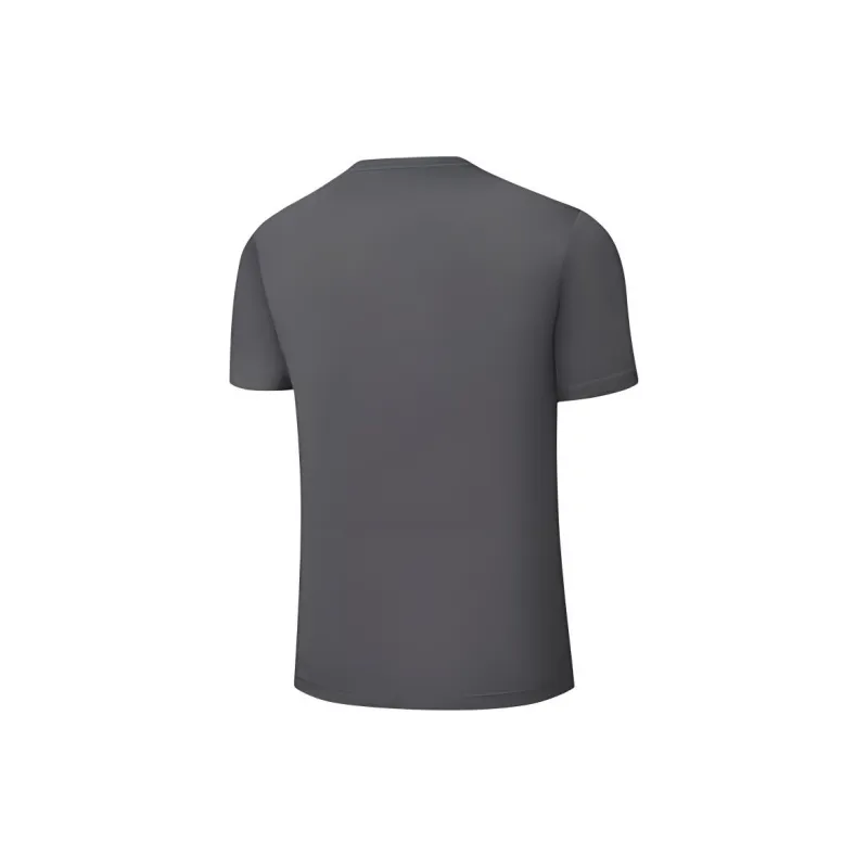 QIAODAN T Shirt Men's Black Sand Gray-1