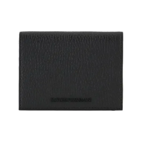 EMPORIO ARMANI Logo Lettering Bi Fold Wallet