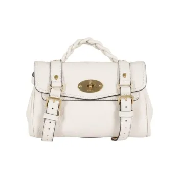 Mulberry Alexa Leather One Shoulder Handbag Mini Women's White