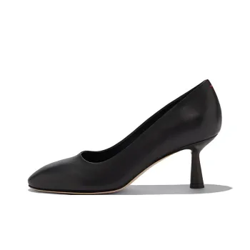 Aeyde Giotta Flared Heel High Heels 6.5cm Women's Black