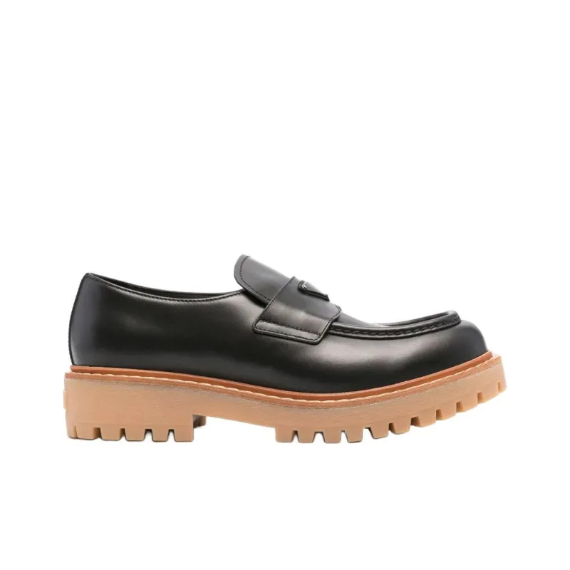 PRADA Loafers Men Black-1